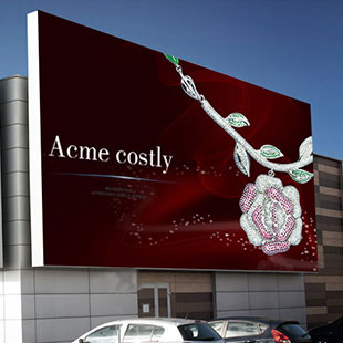 Full Color High Resolution and Energy Saving Outdoor LED Display